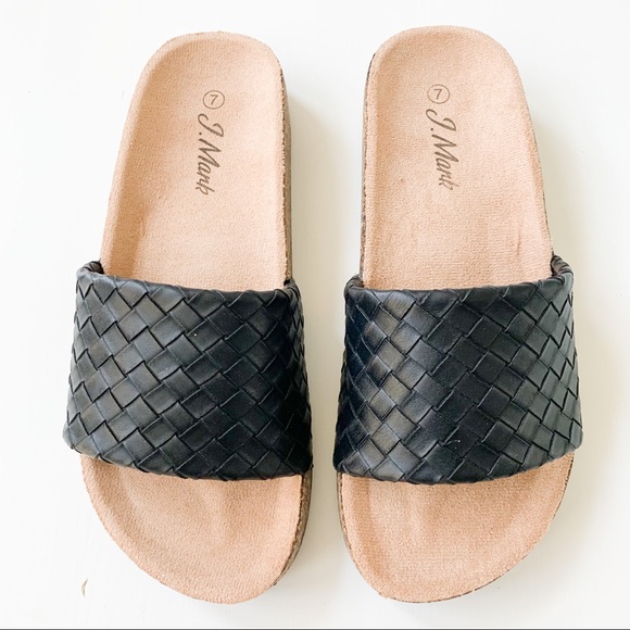 J.Mark Black Sandals Urban-39 - Picture 4 of 8